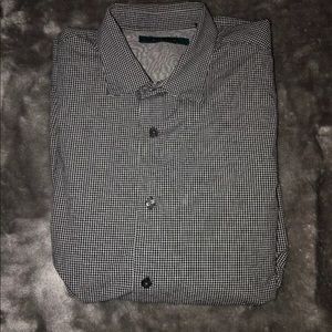 Mens Perry Ellis Dress Shirt Large